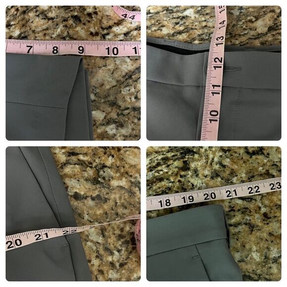 PERRY ELLIS Portfolio  Performance Stretch 9 in Short in Smoked Pearl 40 Classic - Picture 3 of 9